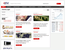 Tablet Screenshot of efxco.com